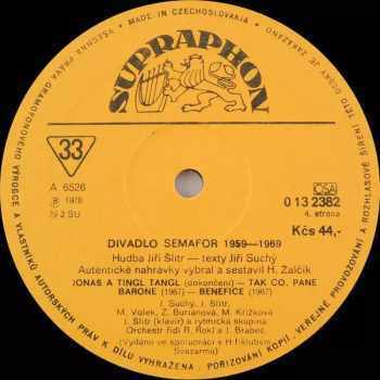 Jiří Suchý & Jiří Šlitr: Divadlo Semafor 1959 - 1969 (1-3)