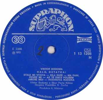 Viktor Sodoma: Haló, Děťátka!