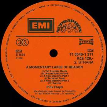 Pink Floyd: A Momentary Lapse Of Reason