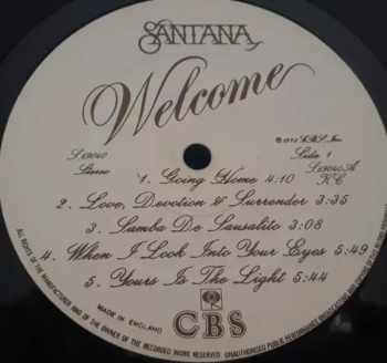 Santana: Welcome