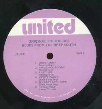 Various: Blues From The Deep South