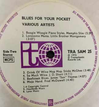 Various: Blues For Your Pocket