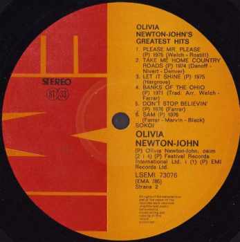 Olivia Newton-John: Olivia Newton-John's Greatest Hits