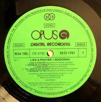 Madonna: Like A Prayer (OPUS)