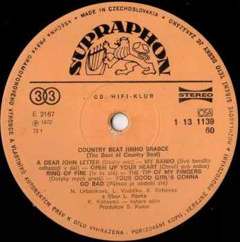 Country Beat Jiřího Brabce: The Best Of Country Beat