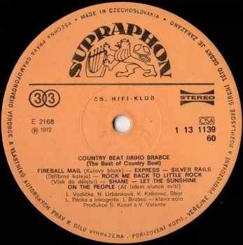 Country Beat Jiřího Brabce: The Best Of Country Beat