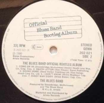 The Blues Band: Official Bluesband Bootleg Album