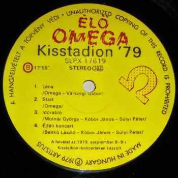 Omega: Élő Omega Kisstadion '79 (2xLP)