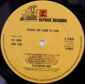 Fleetwood Mac: Heroes Are Hard To Find