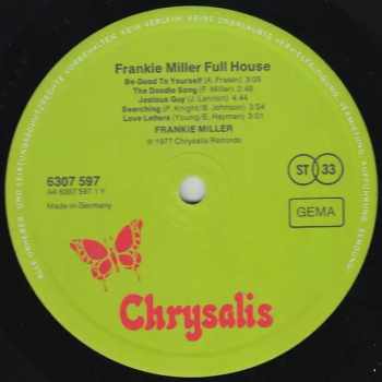 Frankie Miller: Full House