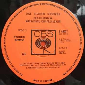 John McLaughlin: Love Devotion Surrender