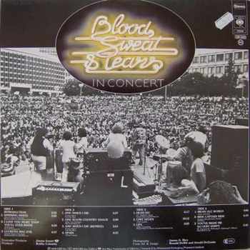 Sweat And Tears Blood: In Concert
