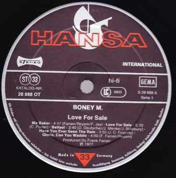 Boney M.: Love For Sale