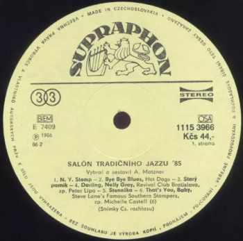 Various: Traditional Jazz Salon '85