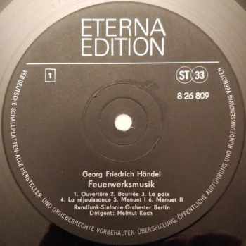 Georg Friedrich Händel: Feuerwerksmusik