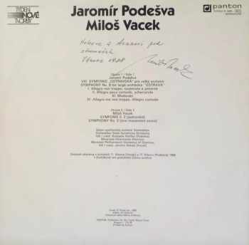 Miloš Vacek: Symphony No.8  »Ostrava« / Symphony No.2