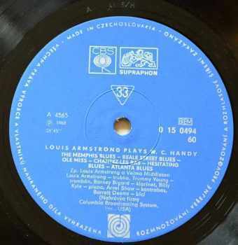 Louis Armstrong: Louis Armstrong Plays W. C. Handy