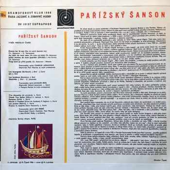 Charles Aznavour: Pařížský Šanson