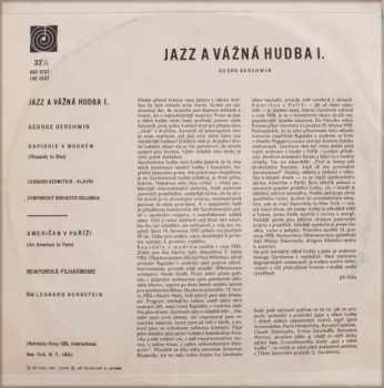George Gershwin: Jazz A Vážná Hudba 1