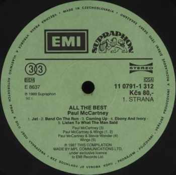 Paul McCartney: All The Best (2xLP)