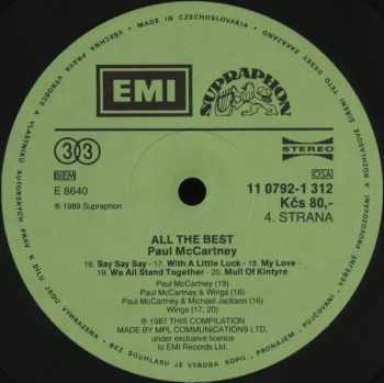 Paul McCartney: All The Best