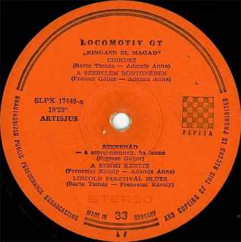 Locomotiv GT: Ringasd El Magad