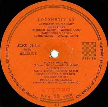 Locomotiv GT: Ringasd El Magad