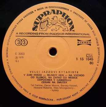 Various: Velcí Jazzoví Kytaristé