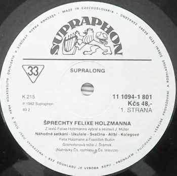 Felix Holzmann: Šprechty Felixe Holzmanna