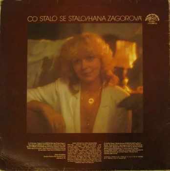 Hana Zagorová: Co Stalo Se Stalo