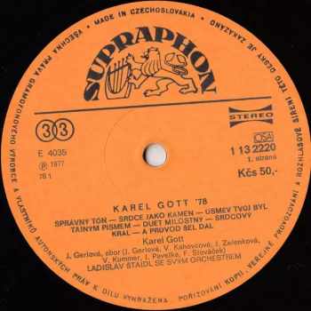 Karel Gott: Karel Gott '78