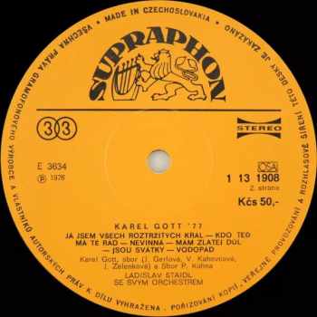Karel Gott: Karel Gott '77