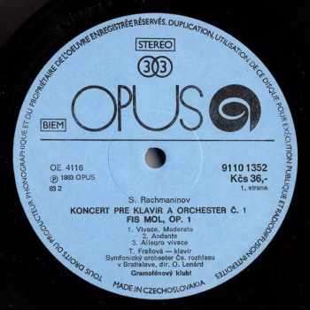 Slovak Radio Symphony Orchestra: Piano Concerto No. 1 In F Sharp Minor / Nights In The Gardens Of Spain
