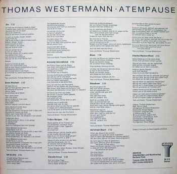Thomas Westermann: Atempause
