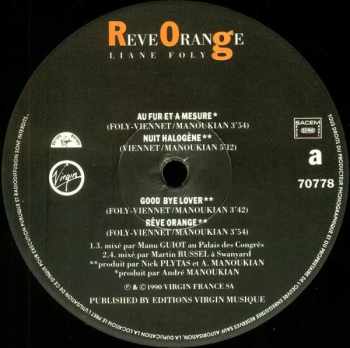 Liane Foly: Reve Orange