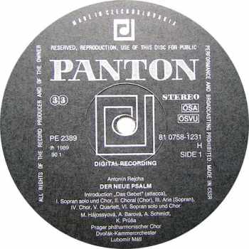 Anton Reicha: Der Neue Psalm