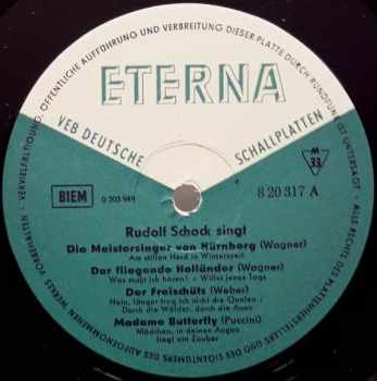 Rudolf Schock: Rudolf Schock Singt