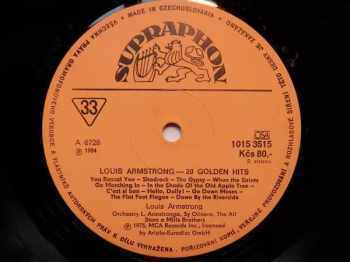 Louis Armstrong: 20 Golden Hits By Louis Armstrong