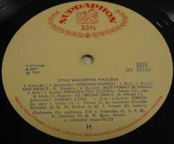 Waldemar Matuška: Zpívá Waldemar Matuška