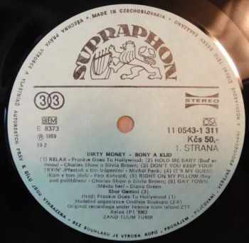 Various: Bony A Klid / Dirty Money - Hudba Z Filmu / Original Soundtrack
