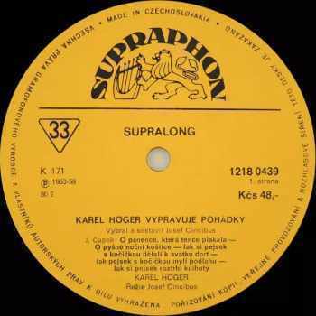 Karel Höger: Karel Höger Vypravuje Pohádky