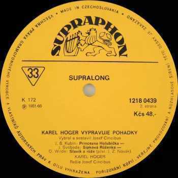 Karel Höger: Karel Höger Vypravuje Pohádky