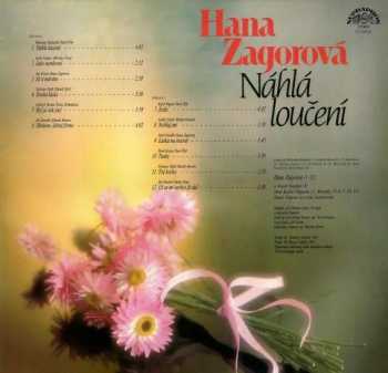 Hana Zagorová: Náhlá Loučení