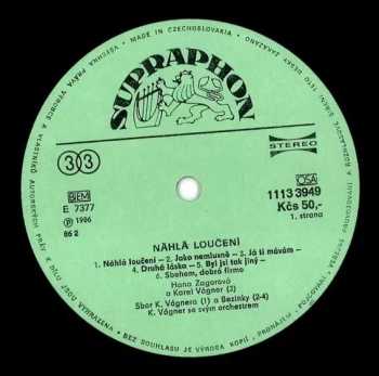 Hana Zagorová: Náhlá Loučení