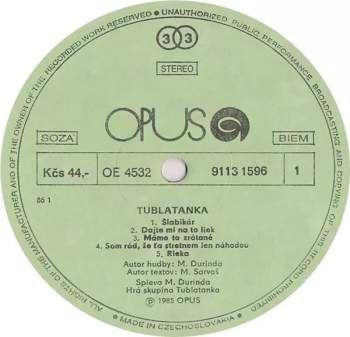 Tublatanka: Tublatanka