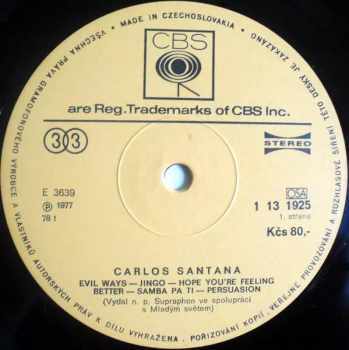 Santana: Carlos Santana