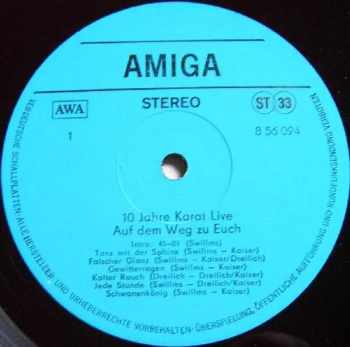 Karat: 10 Jahre - Auf Dem Weg Zu Euch - Live (2xLP)