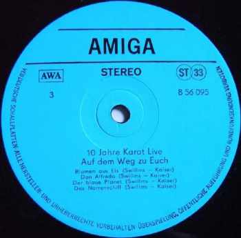 Karat: 10 Jahre - Auf Dem Weg Zu Euch - Live (2xLP)