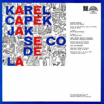 Karel Čapek: Jak Se Co Dělá (2xLP)