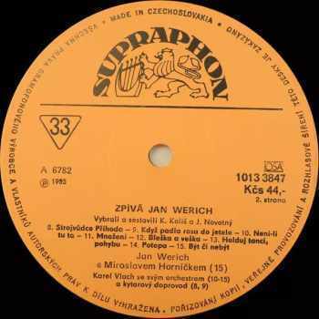 Jan Werich: Zpívá Jan Werich